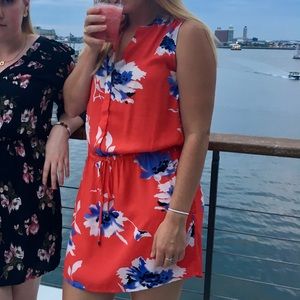 Fleur Bleue floral print dress, medium